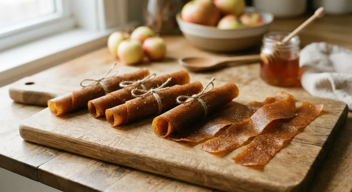 Apple Agave Fruit Leather